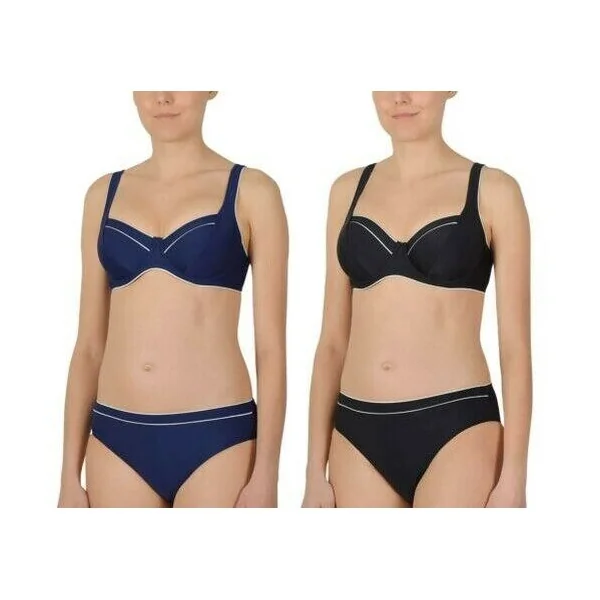 Naturana - Bikini 2 pc avec cerceau F Noir 16