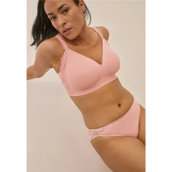 Naturana - Soutien-gorge sans armature 34 (75) D Vieux Rose The Friday