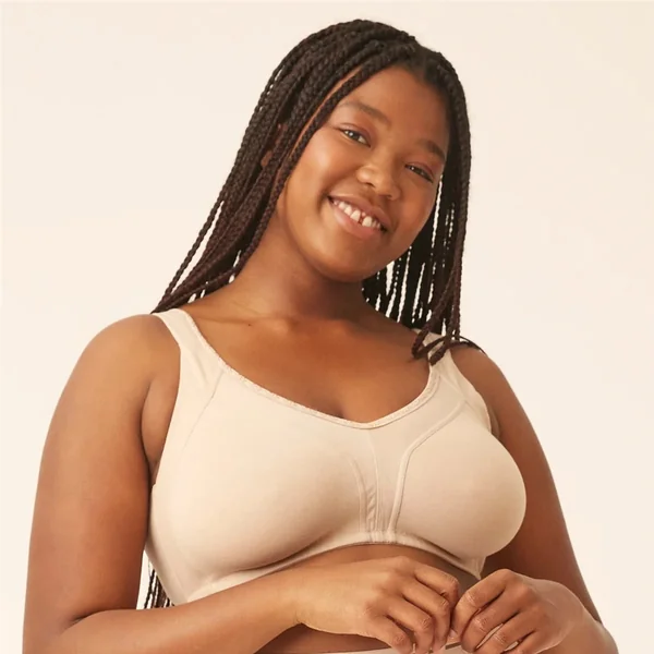 Naturana - Soutien-gorge sans armatures en cotton minuisante 36 (80) D Nude