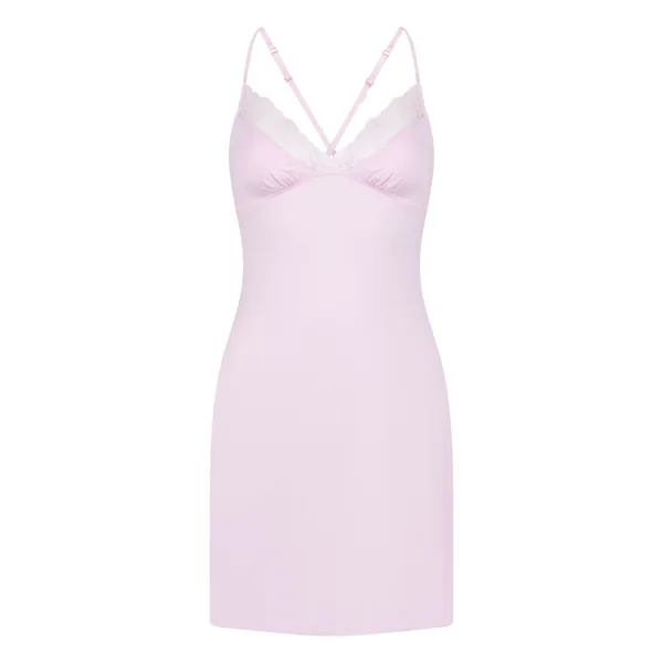 Nuisette en Jersey - Rose