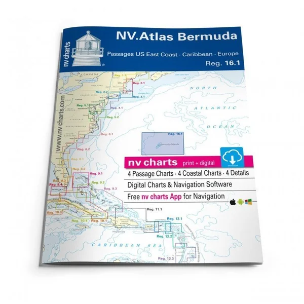 NV-Charts Bermudes et Transatlantique 16.1