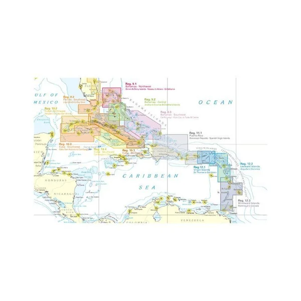 NV-Charts - Zone Caraïbes et Antilles