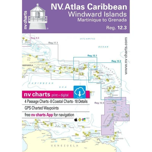NV-Charts - Zone Caraïbes et Antilles