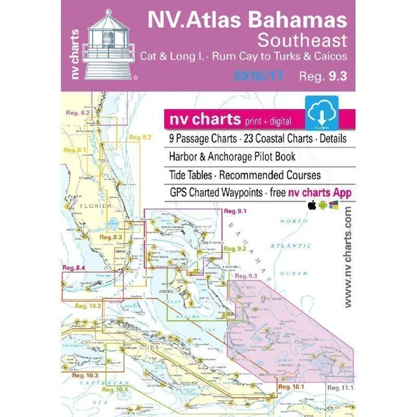 NV-Charts - Zone Caraïbes et Antilles