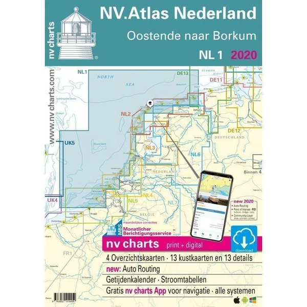 NV-Charts - Zone Mer du Nord