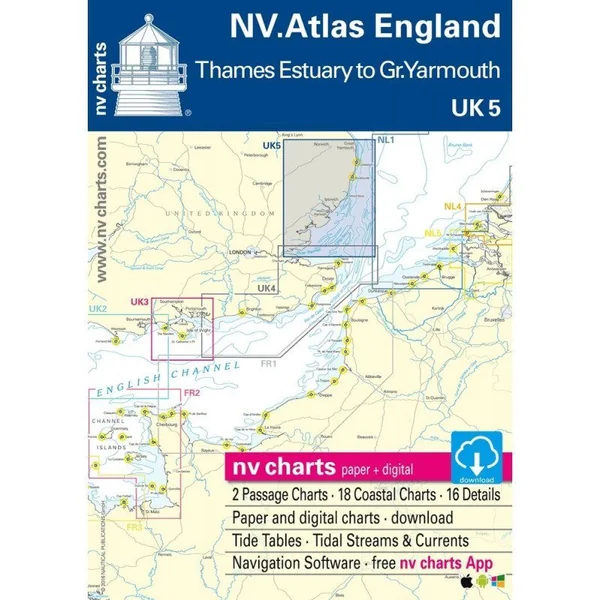 NV-Charts - Zone Mer du Nord