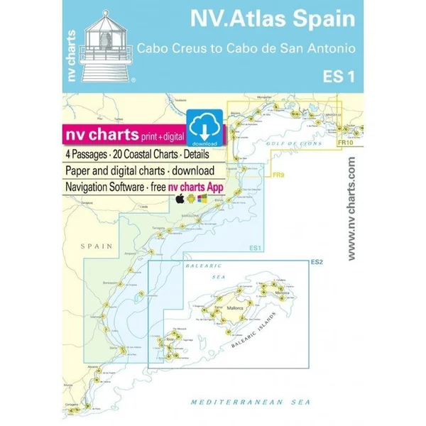 NV-Charts - Zone Méditerranée