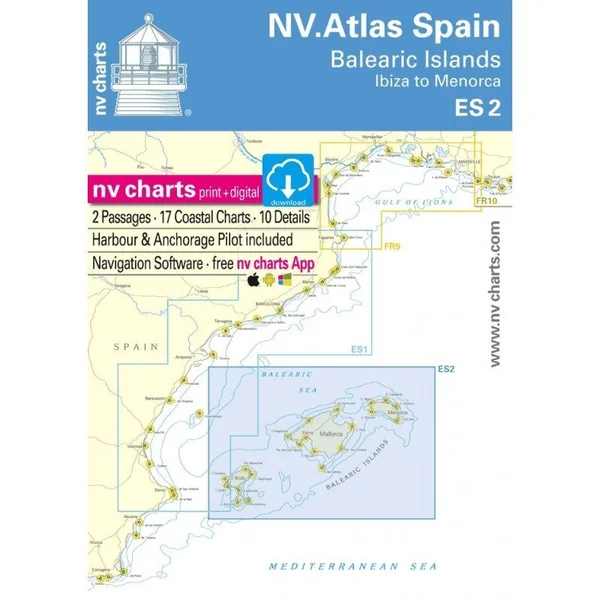 NV-Charts - Zone Méditerranée