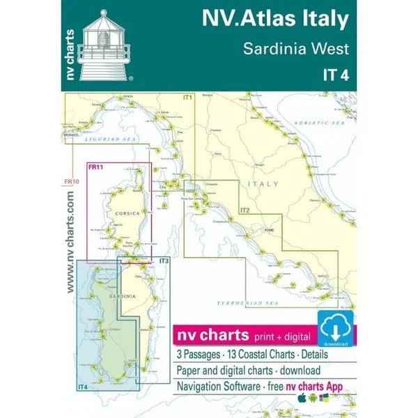 NV-Charts - Zone Méditerranée