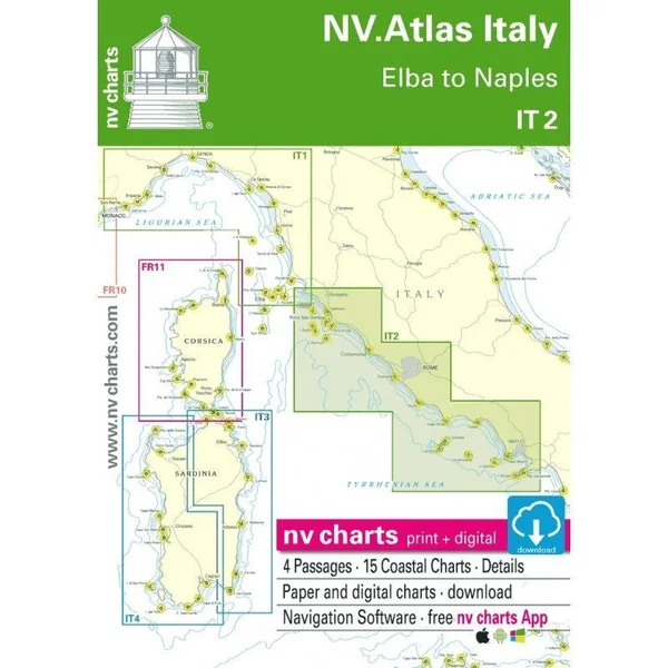 NV-Charts - Zone Méditerranée