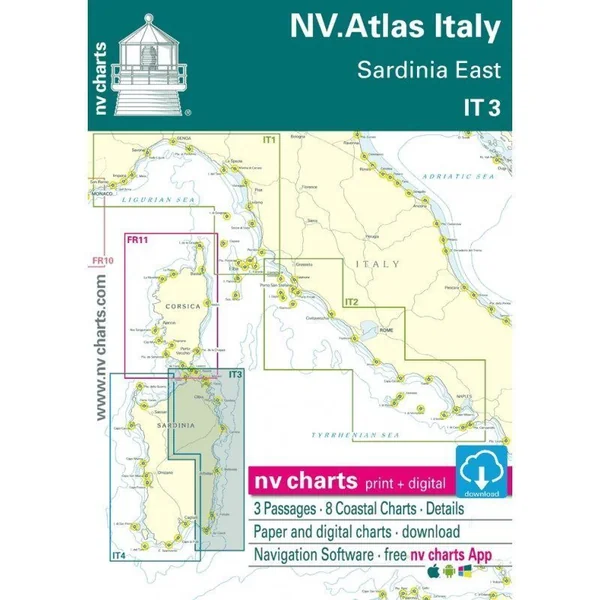NV-Charts - Zone Méditerranée