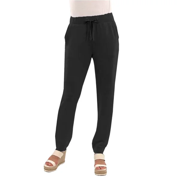 Orly - Pantalon avec cordon à la taille Noir Large