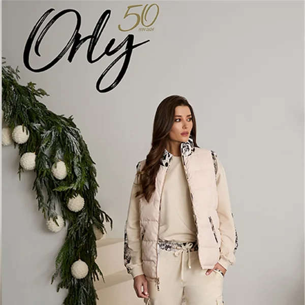 Orly - Veste réversible sans manches avec poches Léopard et Amande X-Large