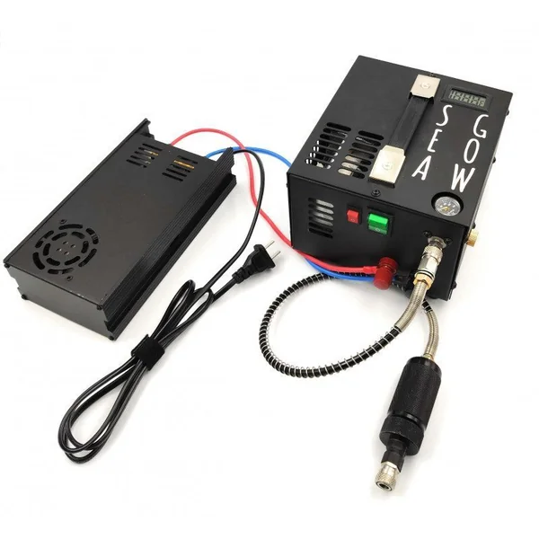 Pack Seagow 300 avec compresseur 12V et convertisseur 220V + bouée