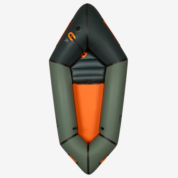 Packraft 100 kayak gonflable rivière TPU 1 place - PR100