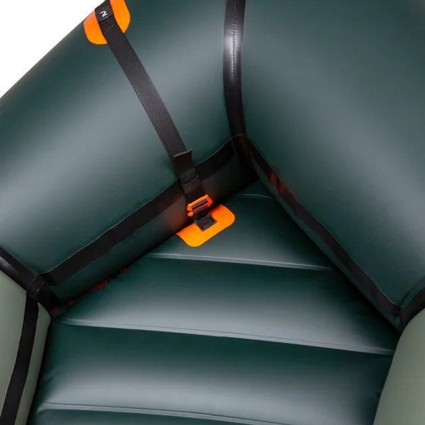 Packraft 100 kayak gonflable rivière TPU 1 place - PR100