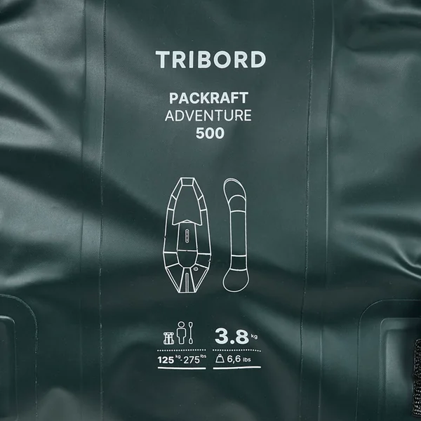 Packraft 500 kayak gonflable tpu rivière 1 place zip étanche - pr500