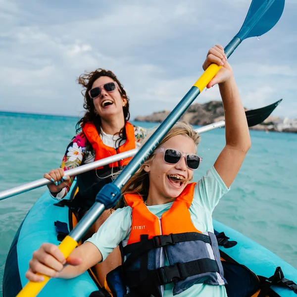 Pagaie 100 canoé kayak 2 parties enfant