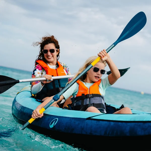 Pagaie 100 canoé kayak 2 parties enfant
