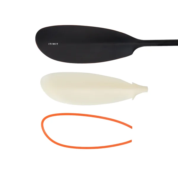 Pagaie de kayak en carbone réglable et démontable 2 parties 210-220 cm - X 900