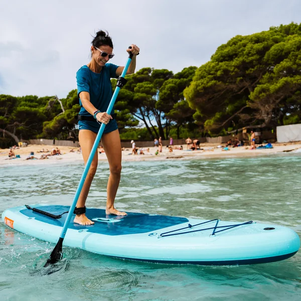 Pagaie de stand up paddle 100 en 3 parties - 165-205cm