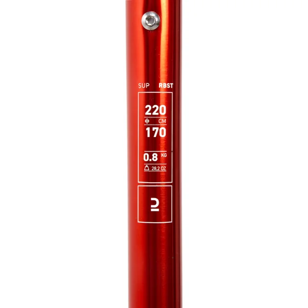 Pagaie de stand up paddle robuste pour la location en 2 parties - 170-220cm