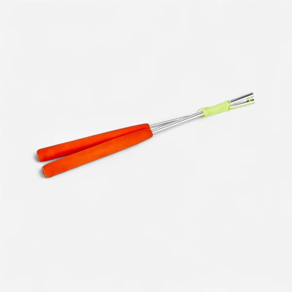 Paire de baguettes aluminium 32cm pour diabolo - noir