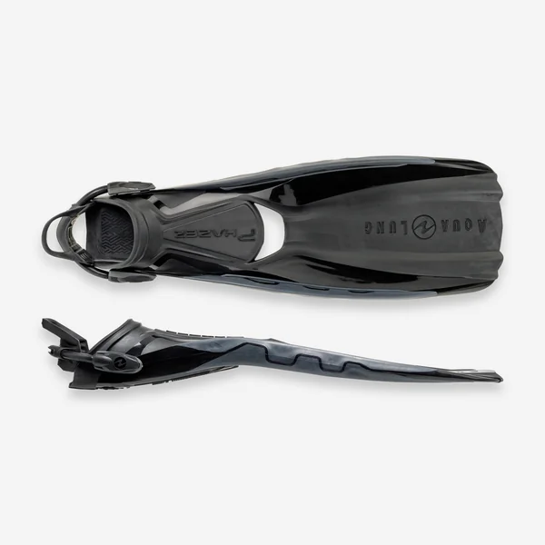 Palmes de plongée réglables aqualung - phazer noir