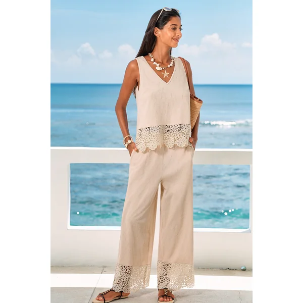 Pantalon beige