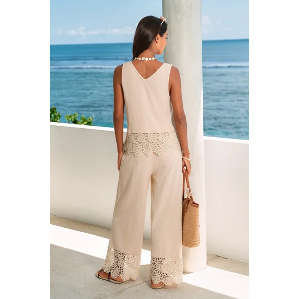 Pantalon beige