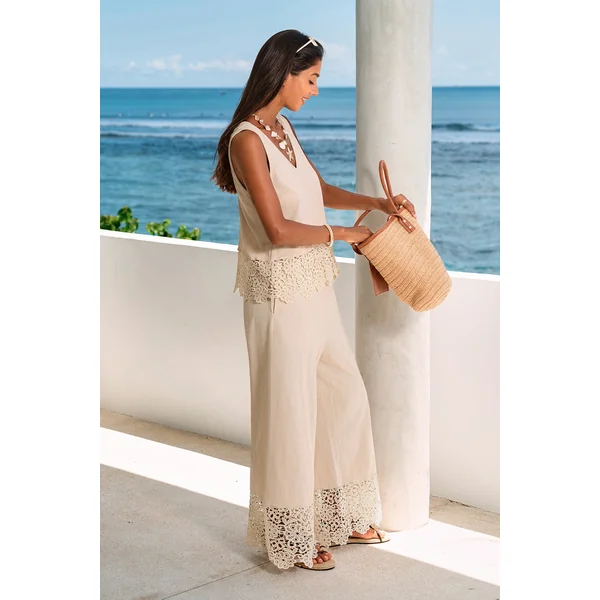 Pantalon beige