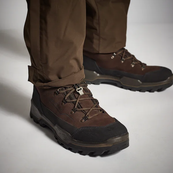 PANTALON CHASSE IMPERMÉABLE RENFORT MARRON 900 BÉCASSE