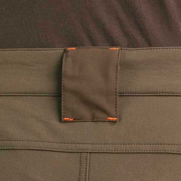 PANTALON chasse RENFORT MARRON TEMPS SEC 500