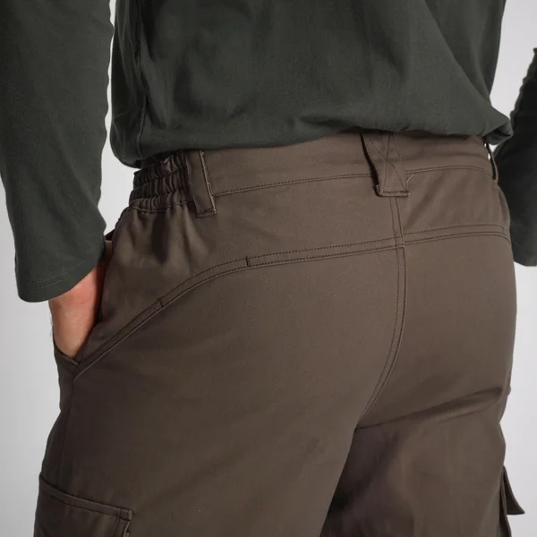Pantalon chasse résistant et confortable Homme - 520 marron