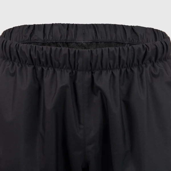 PANTALON DE PLUIE IMPERMÉABLE DE RUGBY ADULTE - R500 NOIR