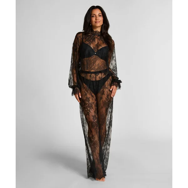 Pantalon de pyjama Cecilia - Noir
