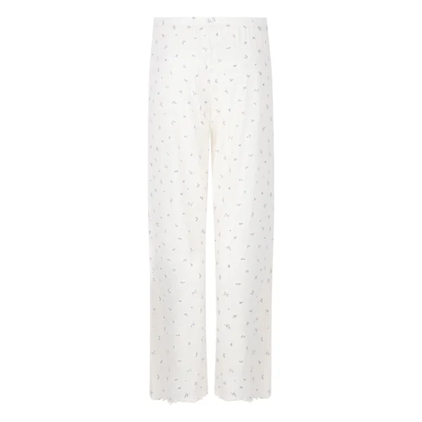 Pantalon de Pyjama Daisy - Blanc