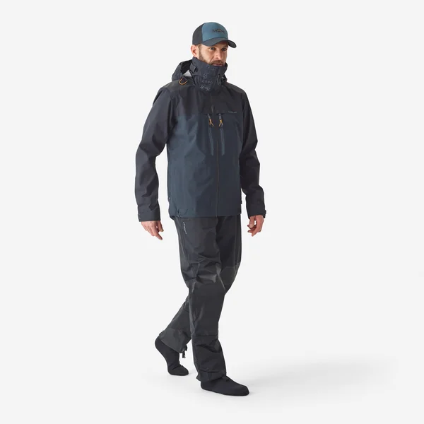 Pantalon de pêche wading étanche et respirant 900 BR-S chaussons néoprène