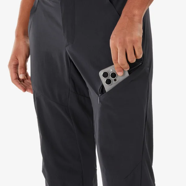Pantalon de randonnée homme, MH500 noir