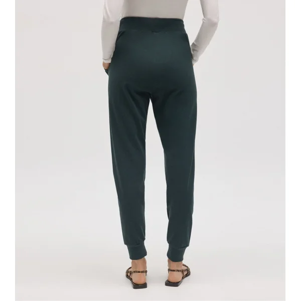 Pantalon d'intérieur resserré Vert Pin femme