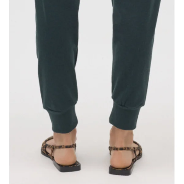 Pantalon d'intérieur resserré Vert Pin femme