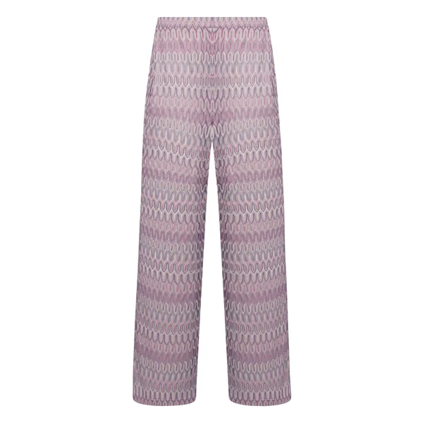 Pantalon en crochet Cali - Rose