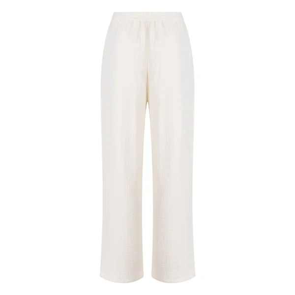 Pantalon en mousseline - Blanc