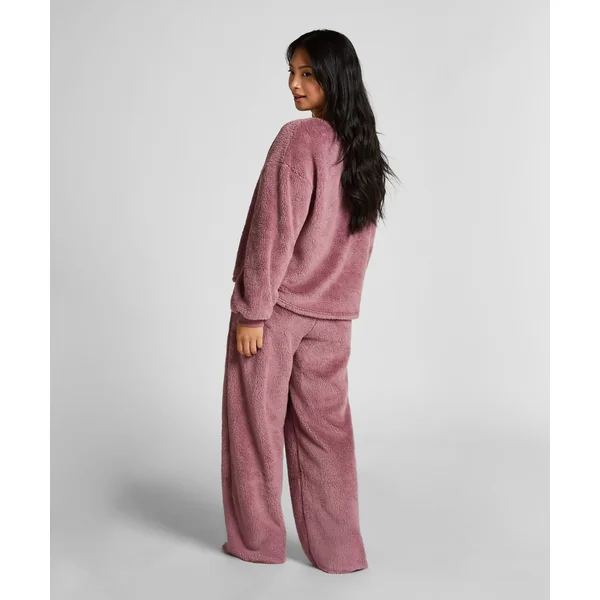 Pantalon Fluffy Fleece - Rose