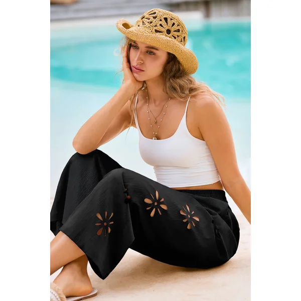 Pantalon noir confortable