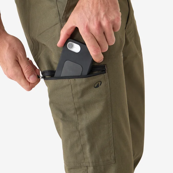 PANTALON RESISTANT STEPPE 100 VERT