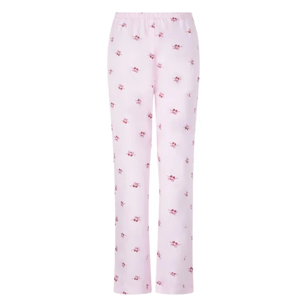 Pantalon tissé Cherry - Rose