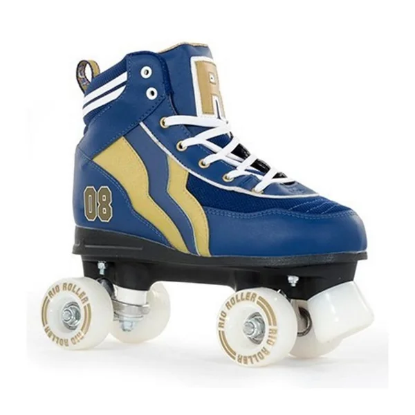 Patin complet Roller Quad RIO ROLLER Quad Varsity Blue/Gold 35.5