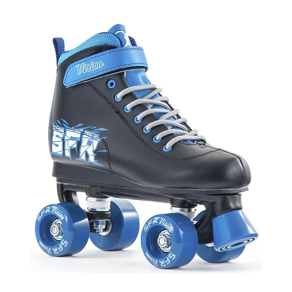 Patin Roller Quad SFR Vision II Black enfant pour débuter en extérieur