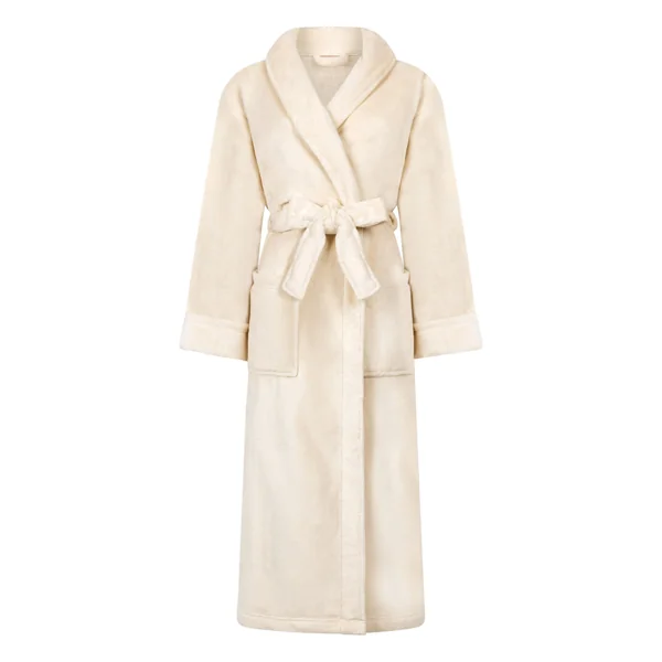 Peignoir en polaire douce - Blanc